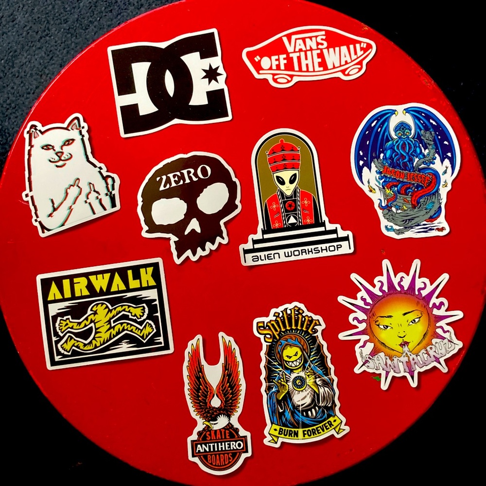 Skateboarding Sticker Pack